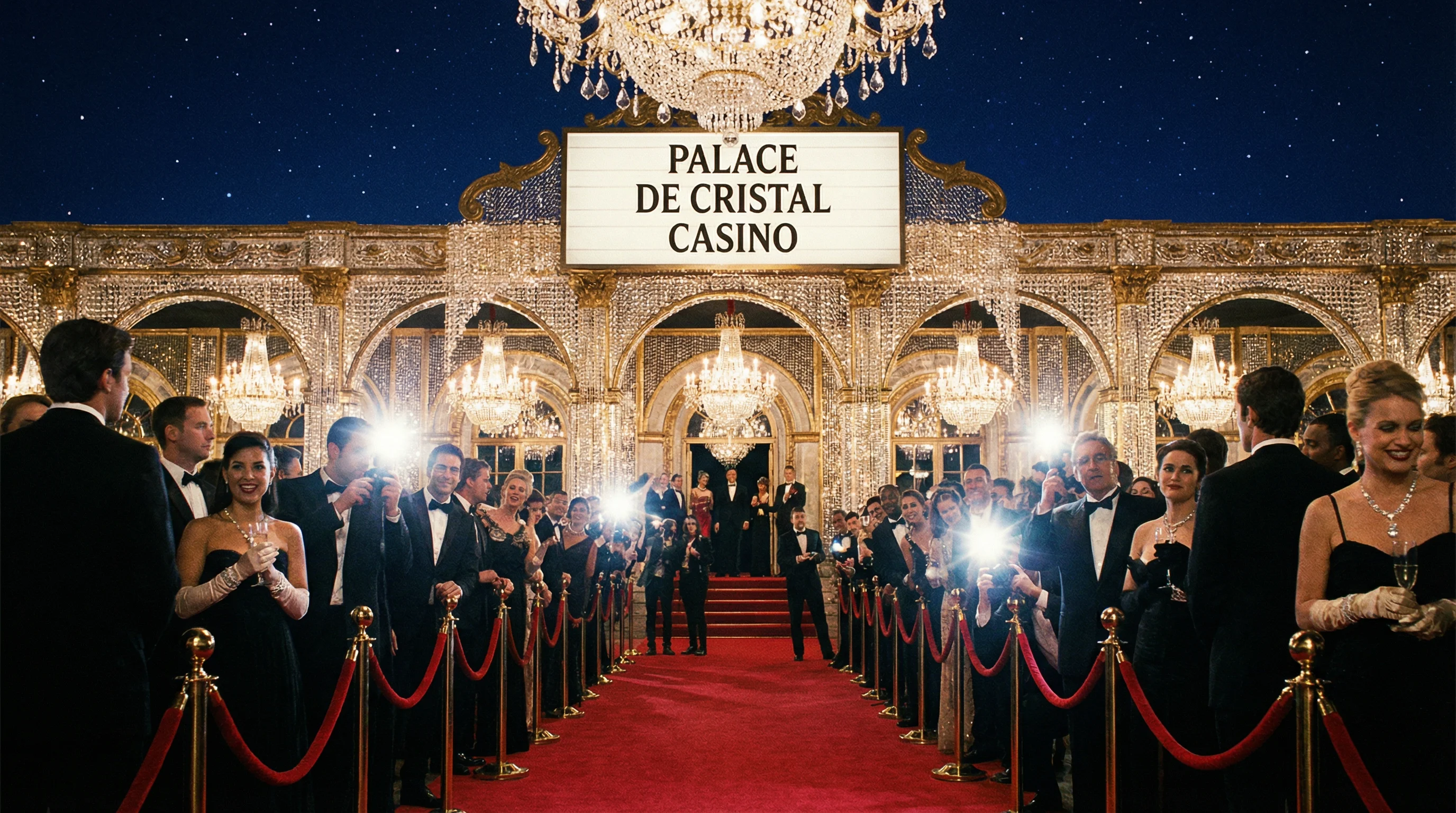 红毯之夜场景展示，尽享 百家乐 的奢华体验